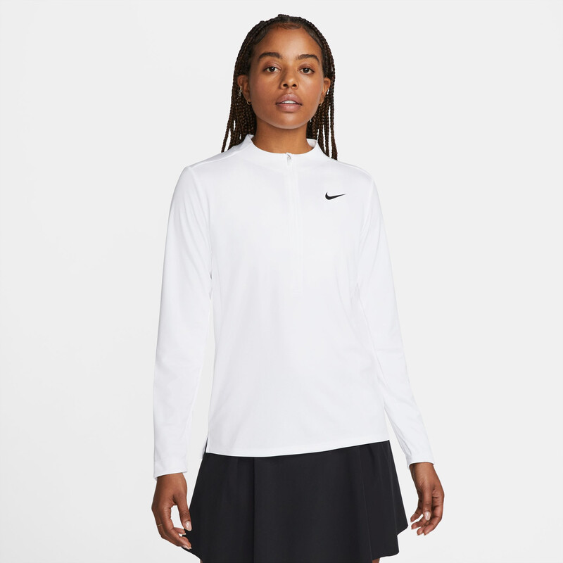 Nike UV Advantage Half Zip Top (W) (White)