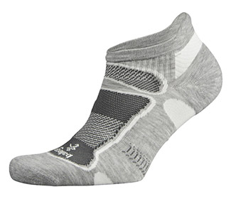 Balega Ultralight No Show Grey/White