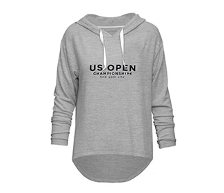 US Open Honey Hood L/S Pullover (W) Grey