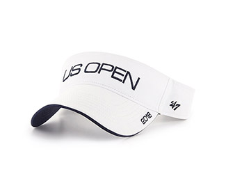 US Open '18 Cross Court Visor (M) White