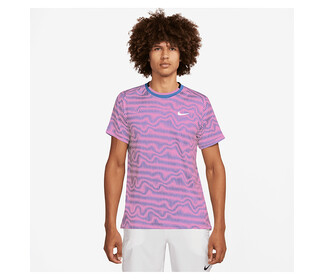 Nike Court Advantage Printed Top (M) (Playful Pink)
