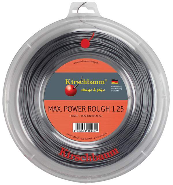 Kirschbaum Max Power Rough Reel 660' (Silver)
