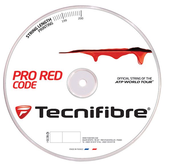 Tecnifibre Pro Red Code Reel 660' (Red)