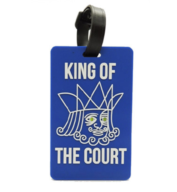 Tennis Bag Tags "King of the Court" (1x)