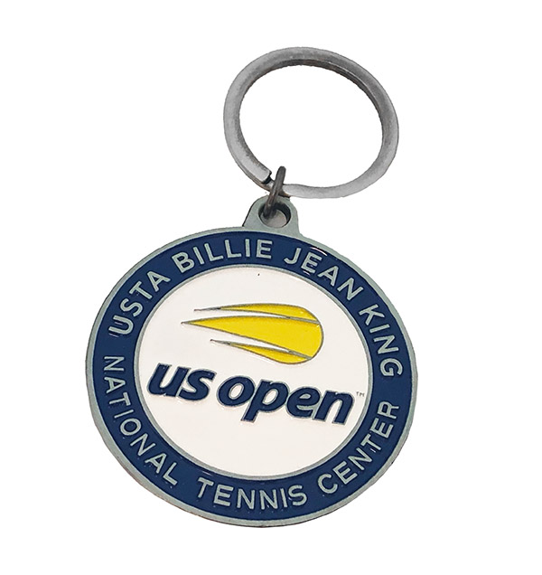 US Open Circle Key Ring (Silver)