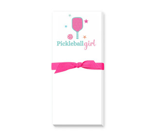 Born To Rally Pickleball Notepad - Pickleball Girl